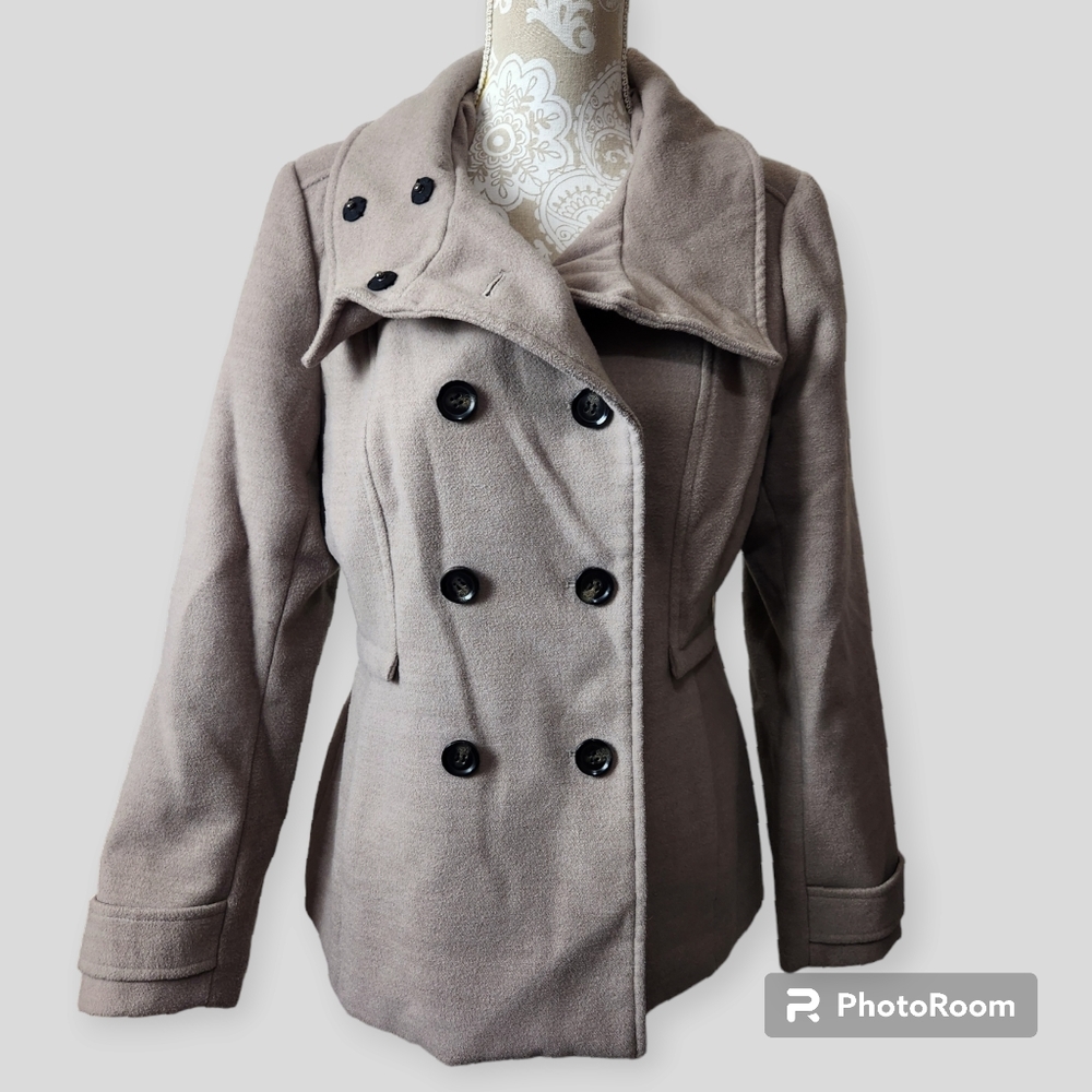 Venus Double Breasted Classic Fitted Peacoat size 12